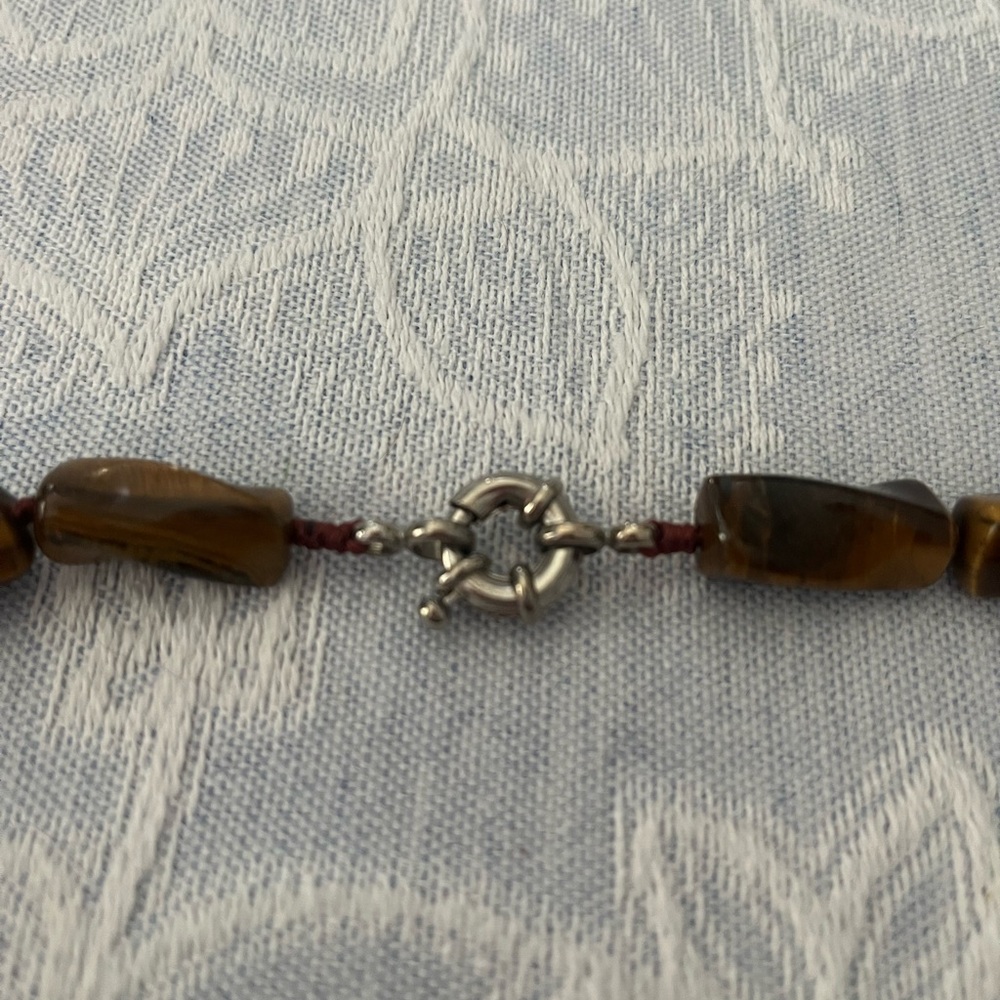 Tigers Eye chunky necklace - Anthropology look for less!! - Picture 3 of 4